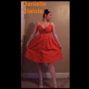 Beautiful orange dress